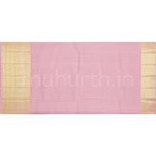 Load image into Gallery viewer, Rust Brown Pure Kanjivaram Silk Saree with Pink
