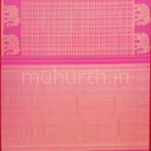Load image into Gallery viewer, Pink Pure Kanjivaram Silk Saree   