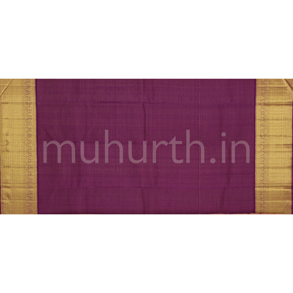 Rexona Pure Kanjivaram Silk Saree with Meenakshi