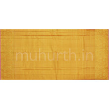Load image into Gallery viewer, Orange Rangkat Tissue Luxury Kanjivaram Silk Saree