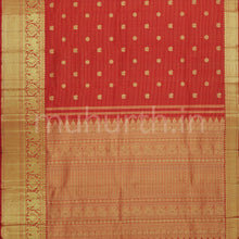 Load image into Gallery viewer, Bridal Red Vaira Oosi Kanjivaram Silk Saree