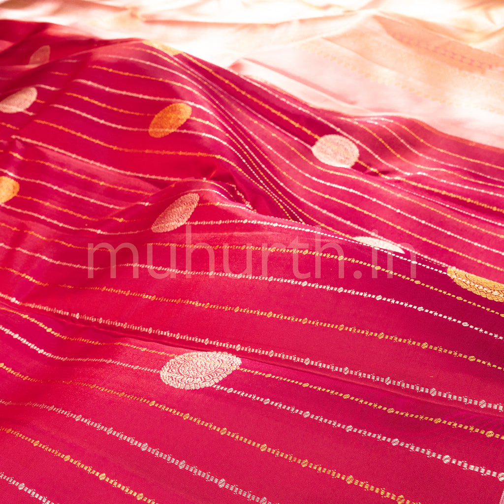 Rani Rose Kanjivaram Silk Saree
