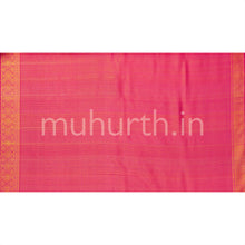 Load image into Gallery viewer, Rani Pink Kanjivaram Silk Saree