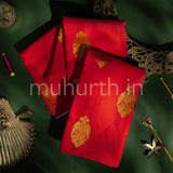 Red Kanjivaram Silk Saree