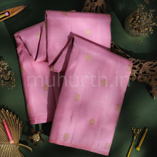 Load image into Gallery viewer, Light Pink Pure Zari Kanjivaram Silk Saree
