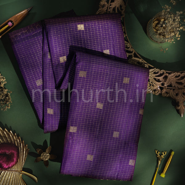 Meenakshi Pure Zari Kanjivaram Silk Saree