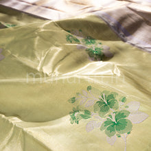 Load image into Gallery viewer, Pistachio Organza Tissue Kanjivaram Silk Saree