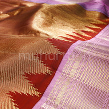 Load image into Gallery viewer, Arakku Pure Kanjivaram Silk Saree with Light Pink