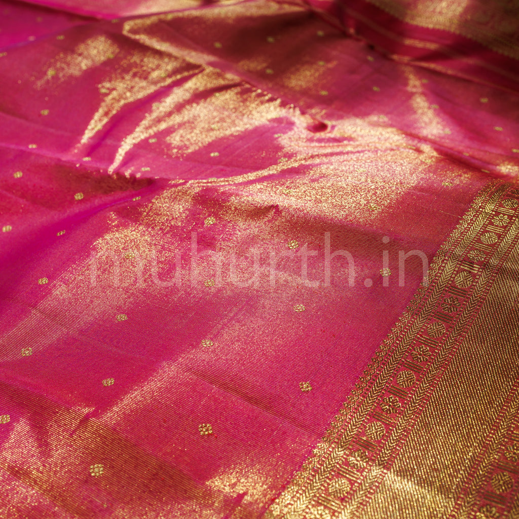 Arakku Pure Zari Tissue Kanjivaram Silk Saree