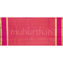 Load image into Gallery viewer, Ruby Magenta Vaira Oosi Pure Zari Kanjivaram Silk Saree