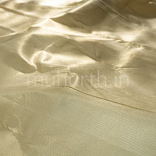 Load image into Gallery viewer, Off-White Kanjivaram Silk Saree