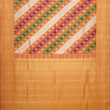 Load image into Gallery viewer, Orange Luxury Rangkat Pure Kanjivaram Silk Saree