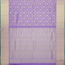 Load image into Gallery viewer, Lavender Pure Meenakari Kanjivaram Silk Saree
