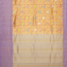 Load image into Gallery viewer, Pink Luxury Tissue Pure Kanjivaram Silk Saree with Lavender