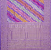 Load image into Gallery viewer, Dark Lavender Luxury Rangkat Pure Kanjivaram Silk Saree
