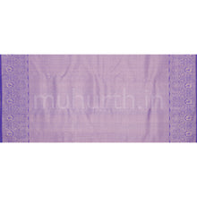 Load image into Gallery viewer, Dark Lavender Luxury Rangkat Pure Kanjivaram Silk Saree