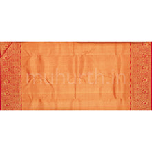 Load image into Gallery viewer, Bright Red Luxury Rangkat Pure Kanjivaram Silk Saree