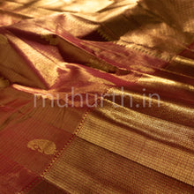 Load image into Gallery viewer, Red Tissue Kanjivaram Silk Saree