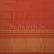 Load image into Gallery viewer, Rust Brown Pure Zari Kanjivaram Silk Saree