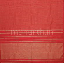 Load image into Gallery viewer, Red Pure Zari Kanjivaram Silk Saree