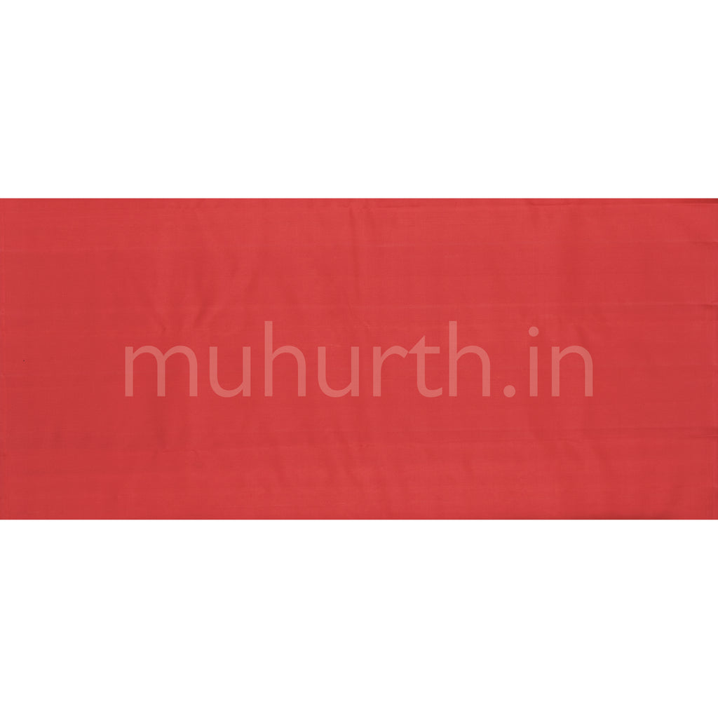 Red Pure Zari Kanjivaram Silk Saree