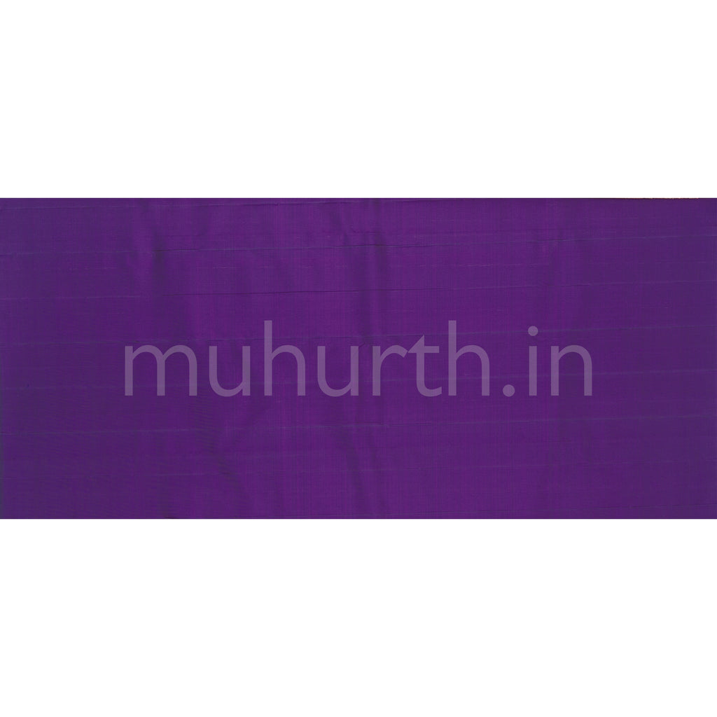 Dark Meenakshi Pure Zari Kanjivaram Silk Saree