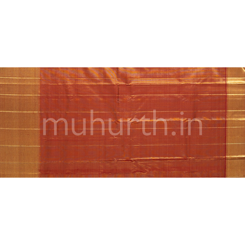 Red Tissue Kanjivaram Silk Saree