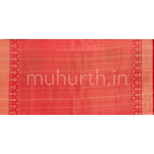 Load image into Gallery viewer, Lilac Kanjivaram Silk Saree with Maroon