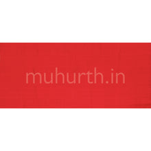 Load image into Gallery viewer, Bright Red Pure Kanjivaram Silk Saree