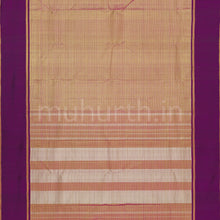 Load image into Gallery viewer, Magenta Pure Kanjivaram Silk Saree