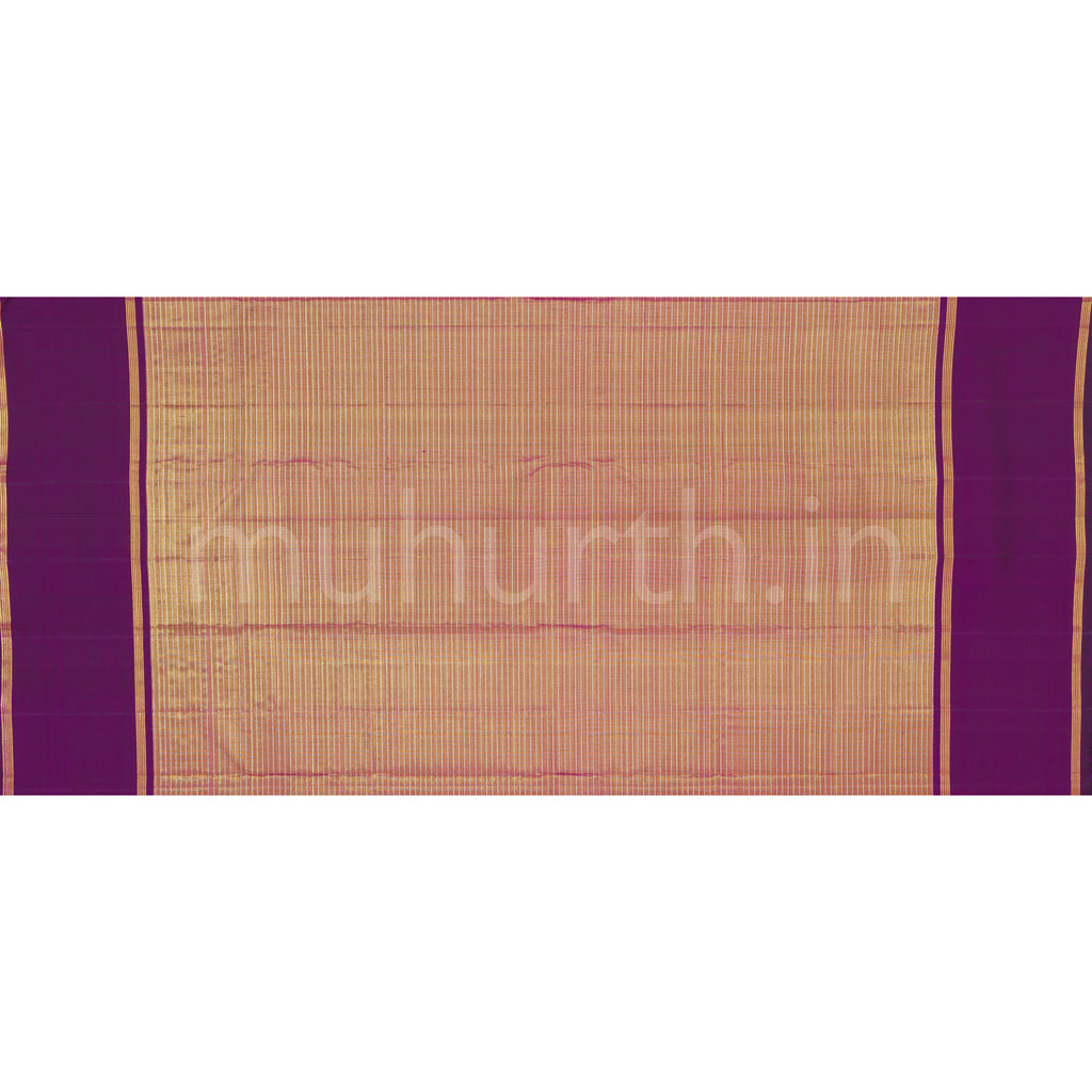 Magenta Pure Kanjivaram Silk Saree