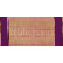 Load image into Gallery viewer, Magenta Pure Kanjivaram Silk Saree