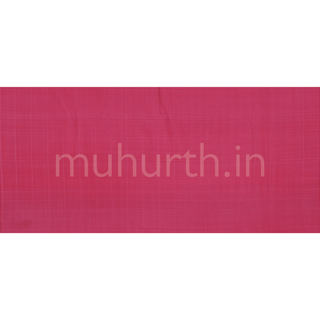 Deep Green Pure Kanjivaram Silk Saree