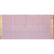 Load image into Gallery viewer, Lavender Pure Kanjivaram Silk Saree
