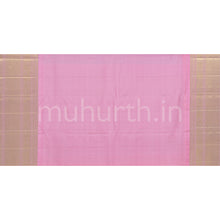 Load image into Gallery viewer, Meenakshi Kanjivaram Silk Saree with Light Pink