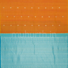 Load image into Gallery viewer, Rust Orange Pure Kanjivaram Silk Saree