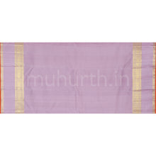 Load image into Gallery viewer, Kanchana Pure Zari Kanjivaram Silk Saree with Lavender