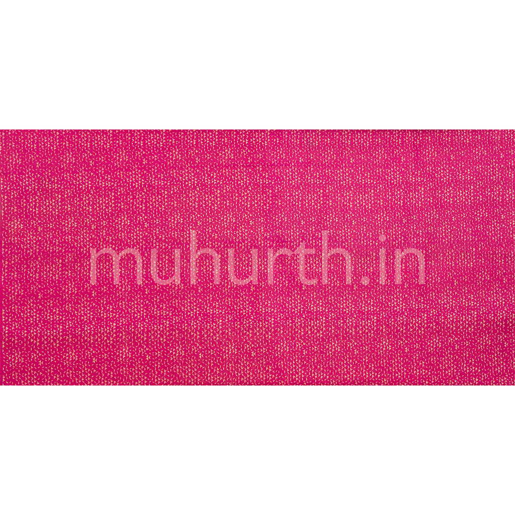 Golden Mustard Hand and Half Kanjivaram Silk Saree with Rose