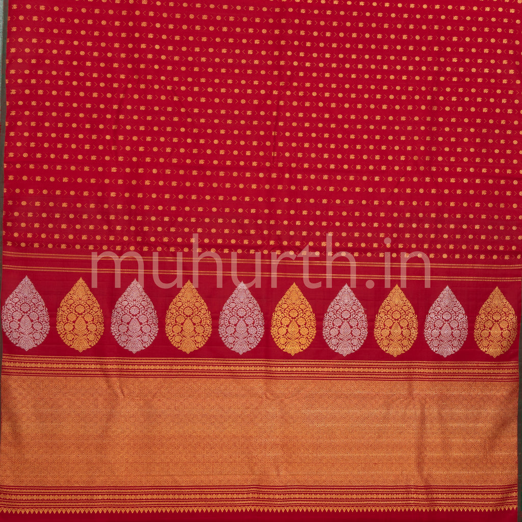 Arakku Kanjivaram Silk Saree