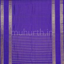 Load image into Gallery viewer, Violet Pure Kanjivaram Silk Saree