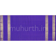 Load image into Gallery viewer, Violet Pure Kanjivaram Silk Saree