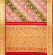 Load image into Gallery viewer, Bright Red Luxury Rangkat Pure Kanjivaram Silk Saree