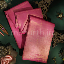 Load image into Gallery viewer, Rose Pure Tissue Kanjivaram Silk Saree