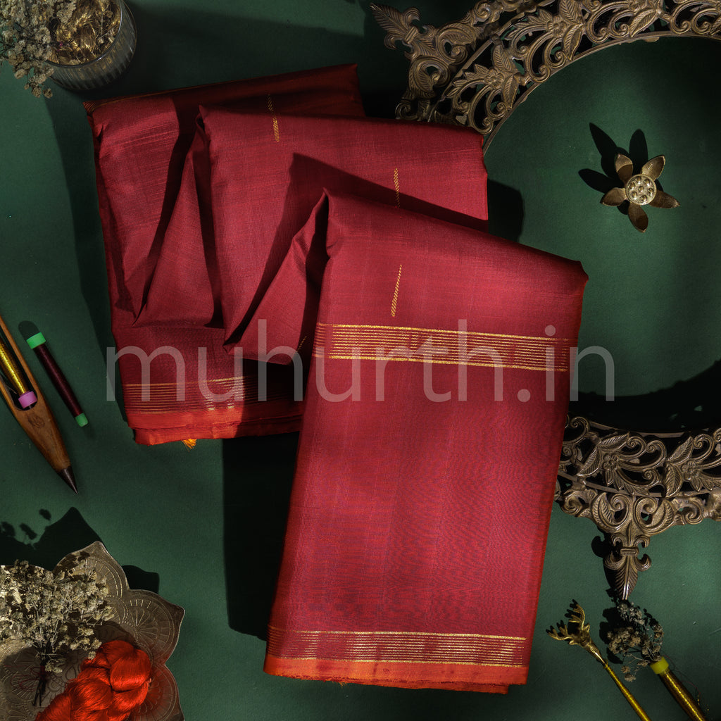 Arakku Pure Kanjivaram Silk Saree