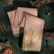Load image into Gallery viewer, Sandal Pure Kanjivaram Silk Saree