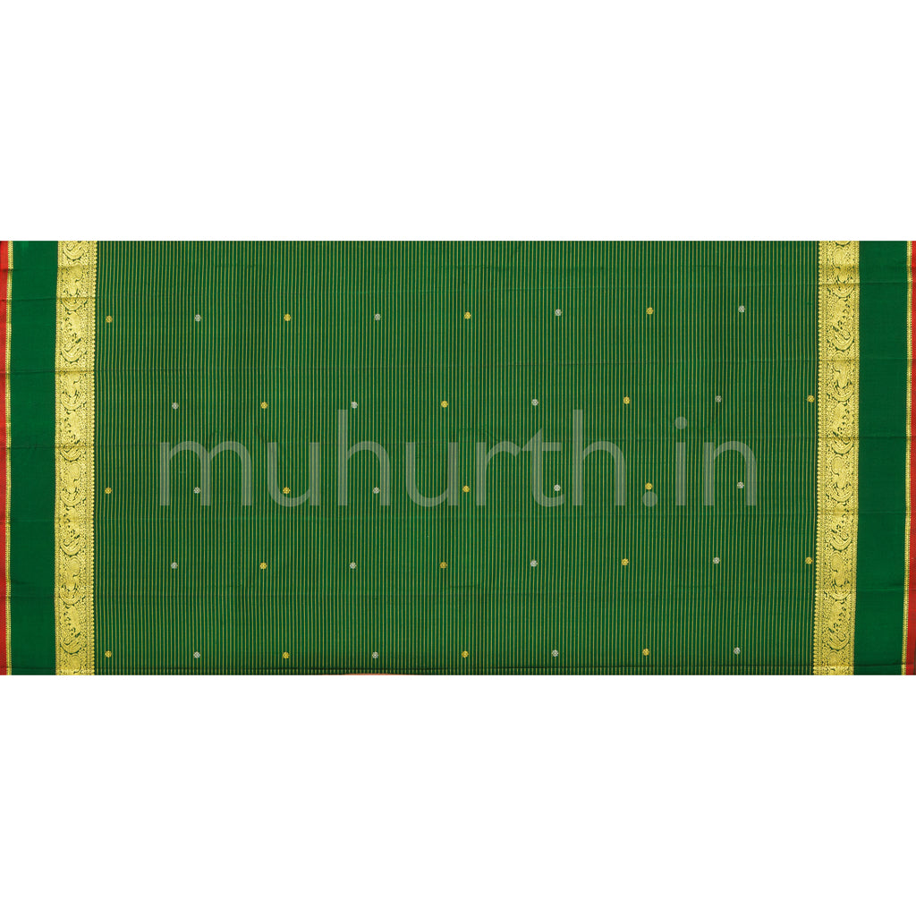 Green Pure Kanjivaram Silk Saree