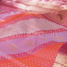 Load image into Gallery viewer, Pink Luxury Rangkat Kanjivaram Silk Saree