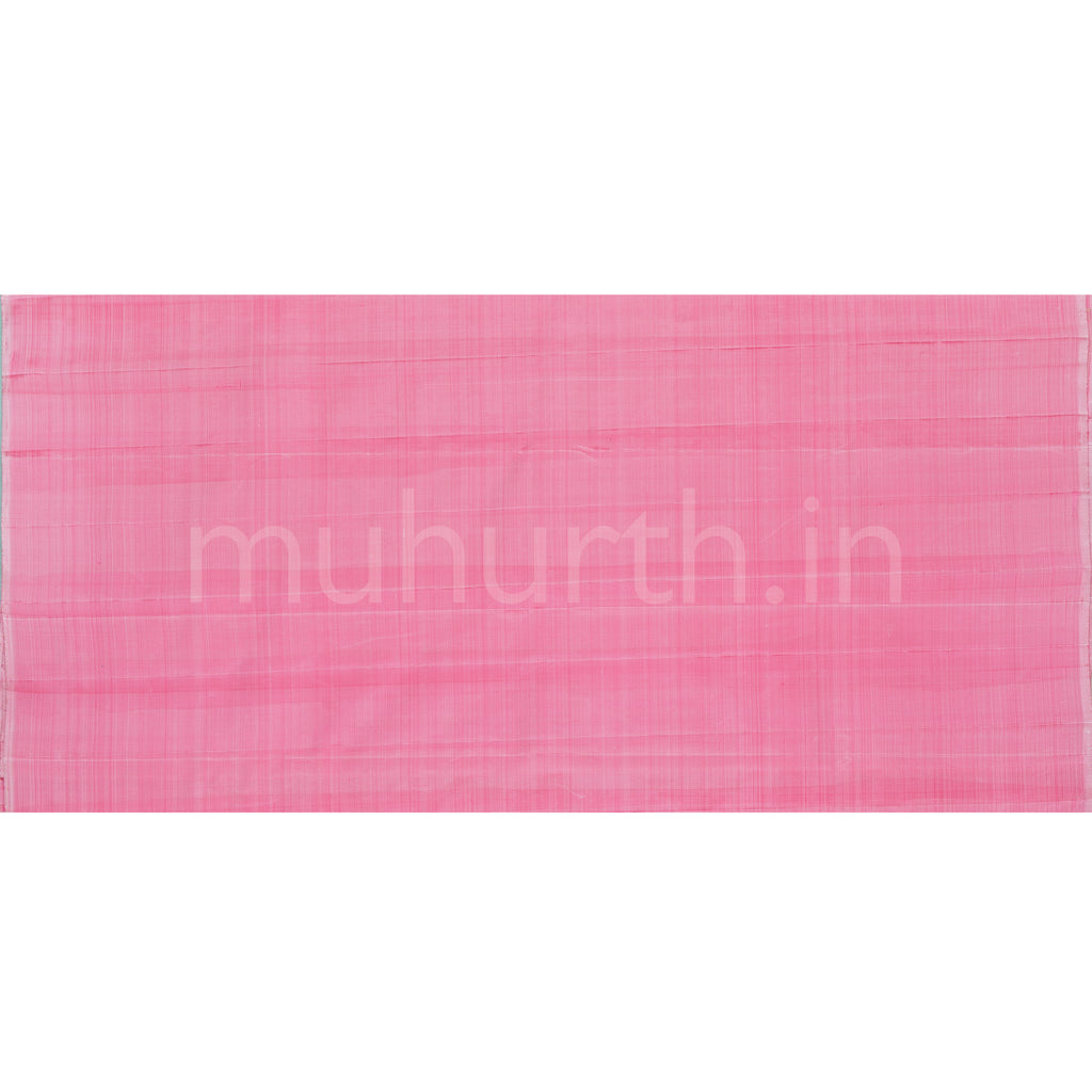Light Pink Pure Zari Kanjivaram Silk Saree
