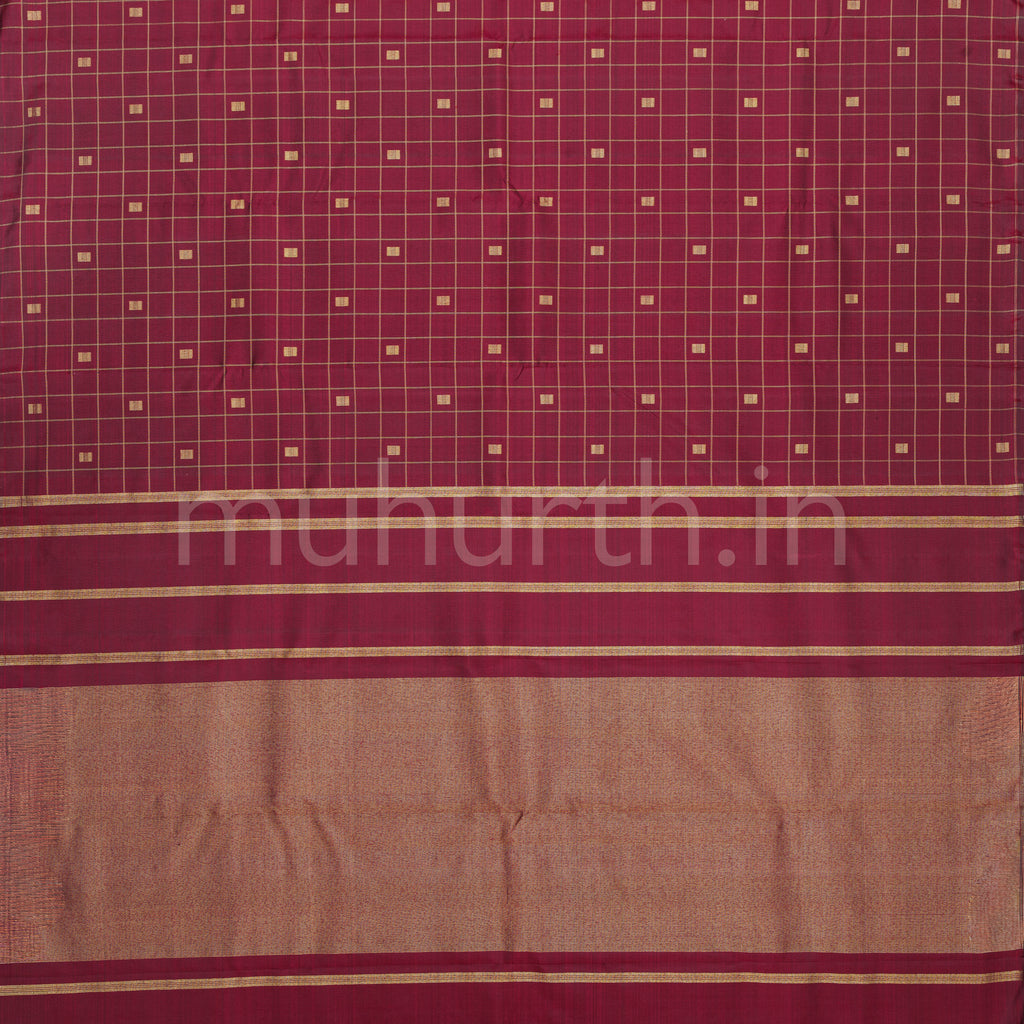 Pakku Pure Zari Kanjivaram Silk Saree