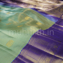 Load image into Gallery viewer, Rexona Vaira Oosi Tissue Kanjivaram Silk Saree with Violet
